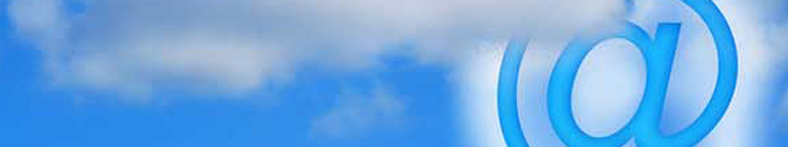 Das at-Zeichen als Symbol für E-mail-Adresse in Wolken gehüllt© Dienstleistungszentren Ländlicher Raum